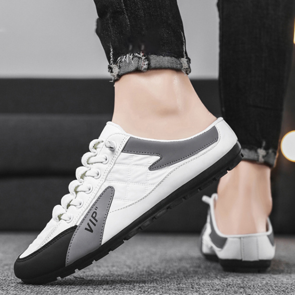 Leichte, atmungsaktive, rutschfeste, flache Semi-Trail-Freizeitschuhe für Herren