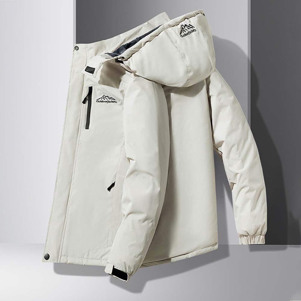  Neue winterliche Herren-Samtverdickungsjacke