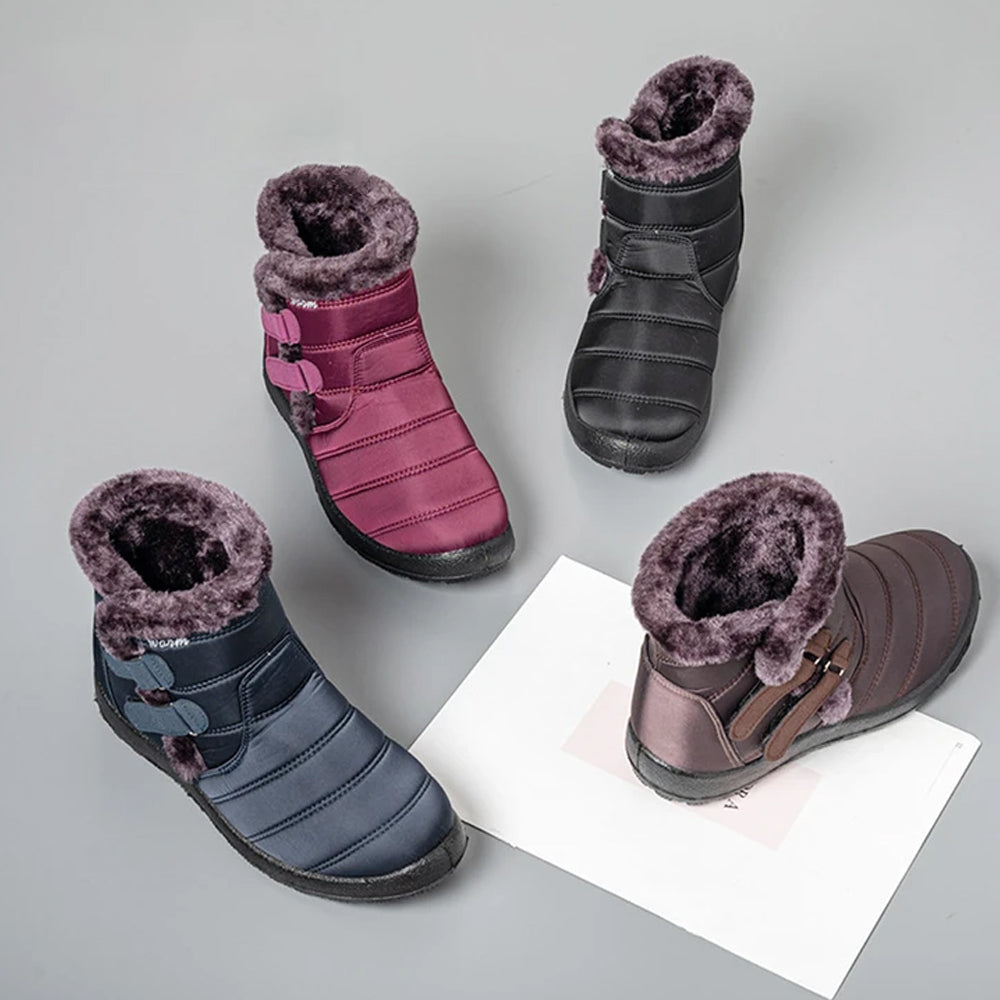Wasserdichte Klett Schneestiefel