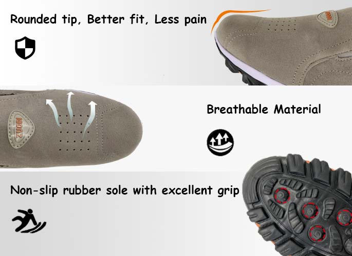 🔥🎁HEISSER VERKAUF!🔥 Zuodi Gute Fußgewölbestütze & rutschfeste Wanderschuhe (Kaufen Sie 2, kostenloser Versand!)