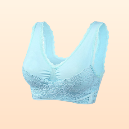 Comfy Corset Bra Front Cross Side Buckle Lace Bras