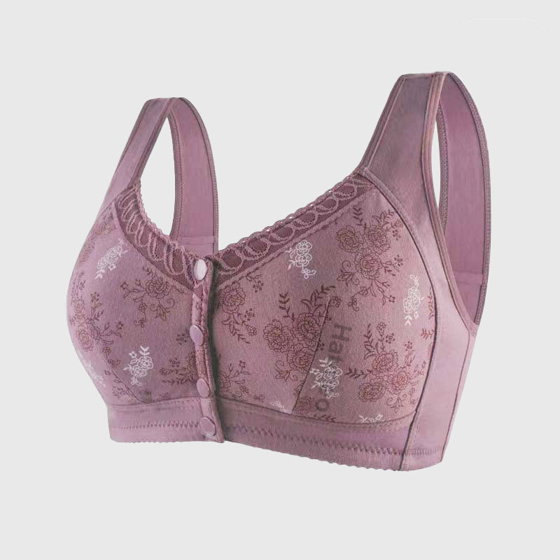 🔥 Sommer-Hot-Sale 🔥 Mama Baumwoll-Frontverschluss-BH (Kaufen Sie 3 Sets, kostenloser Versand) - BH15