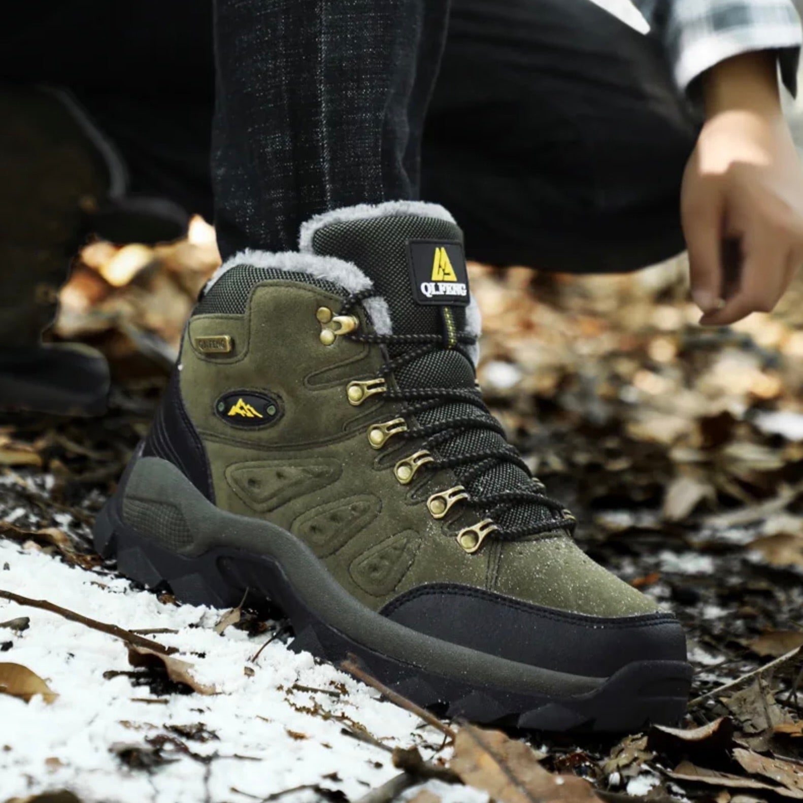 ERGOHikingBoots® - gefütterter Ergonomischer Outdoor- und Wanderschuh