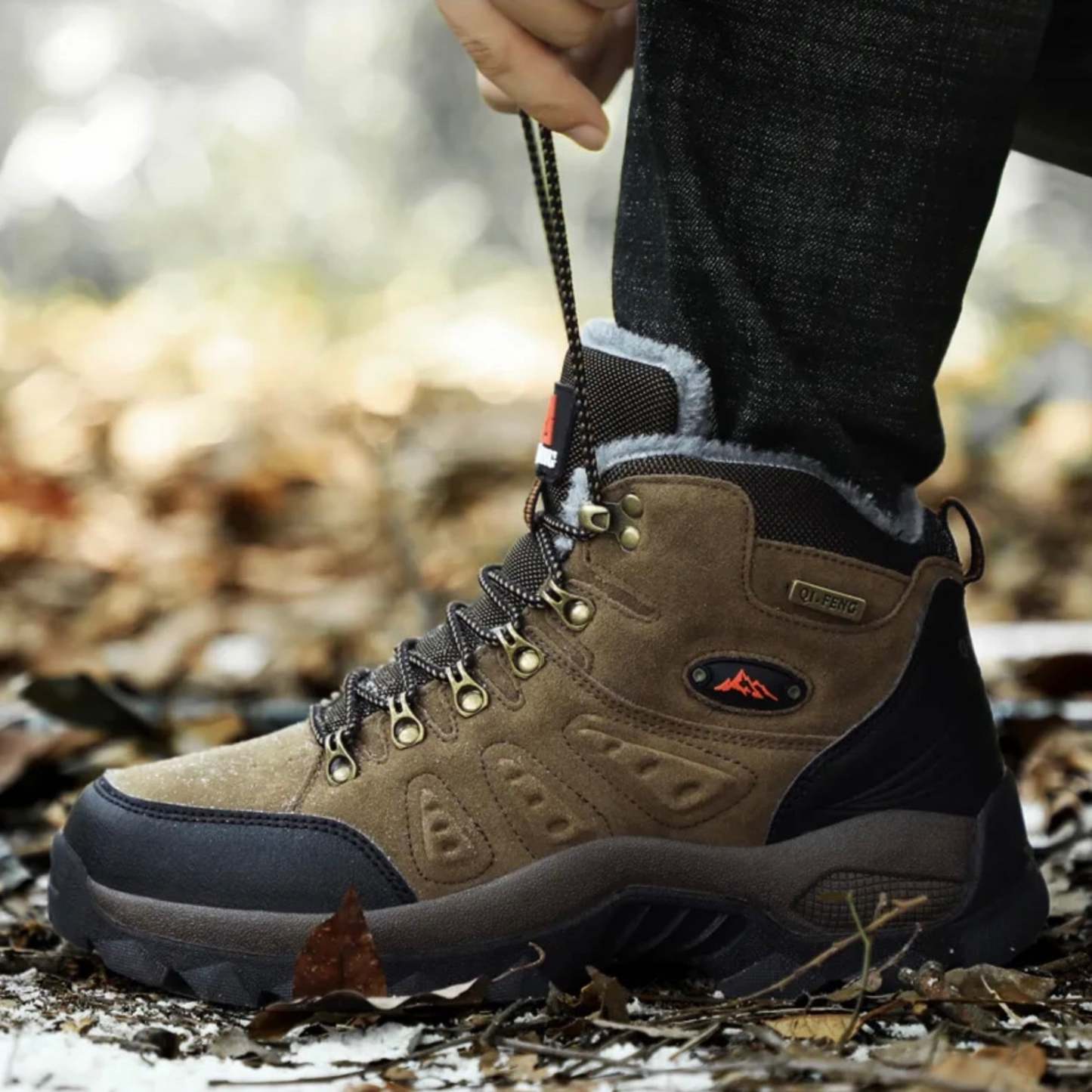 ERGOHikingBoots® - gefütterter Ergonomischer Outdoor- und Wanderschuh