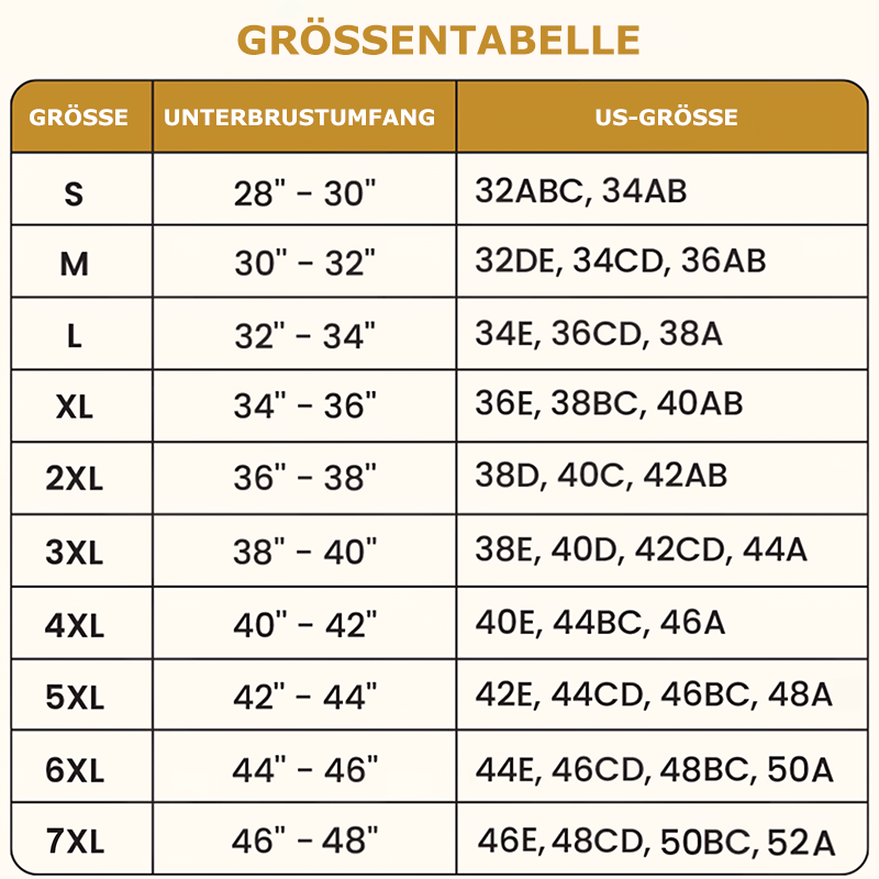 Bequemer Korsett Spitzen-BHs und gekreuzter Schnalle vorne und seitlich