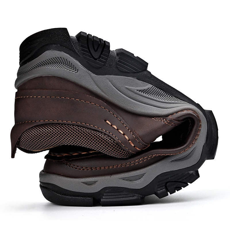 ⏰Aktion – 50 % RABATT🔥Orthopädische Wanderschuhe für Herren zum Hineinschlüpfen aus echtem Leder