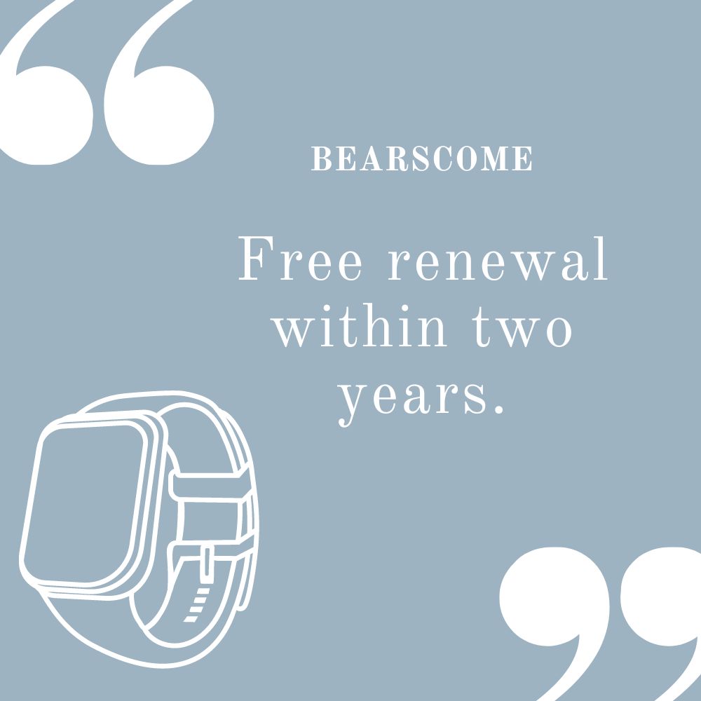 BCBEARSCOME BCE600 3-Kanal-EKG HRV Blutzucker Blutdruck Blutsauerstoff Schlaferkennung HD Bluetooth Smart Armband