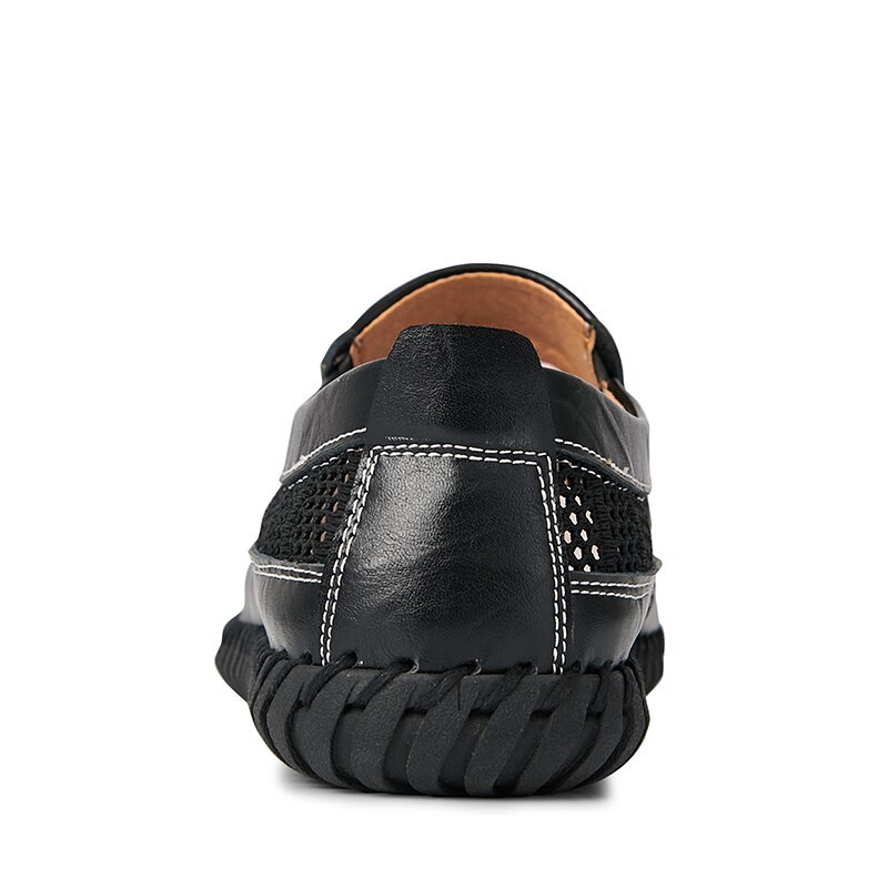 Letzter Tag 50 % RABATT🔥Handgenähte, atmungsaktive, rutschfeste, lässige Slip-on-Loafer für Herren