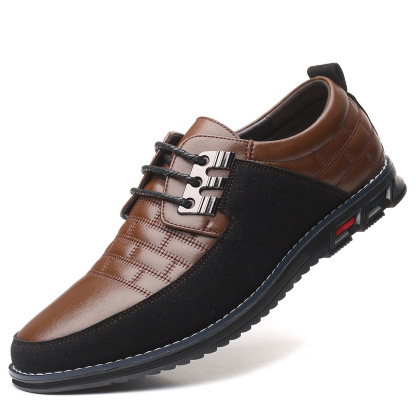 Orthopädische Lederschuhe mit Klettverschluss