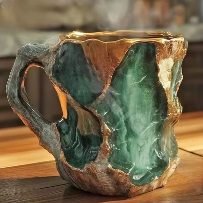 🎁 Letzter Tag 49 % RABATT – 2025 Neue Onyxuse Kaffeetassen aus Mineralkristall
