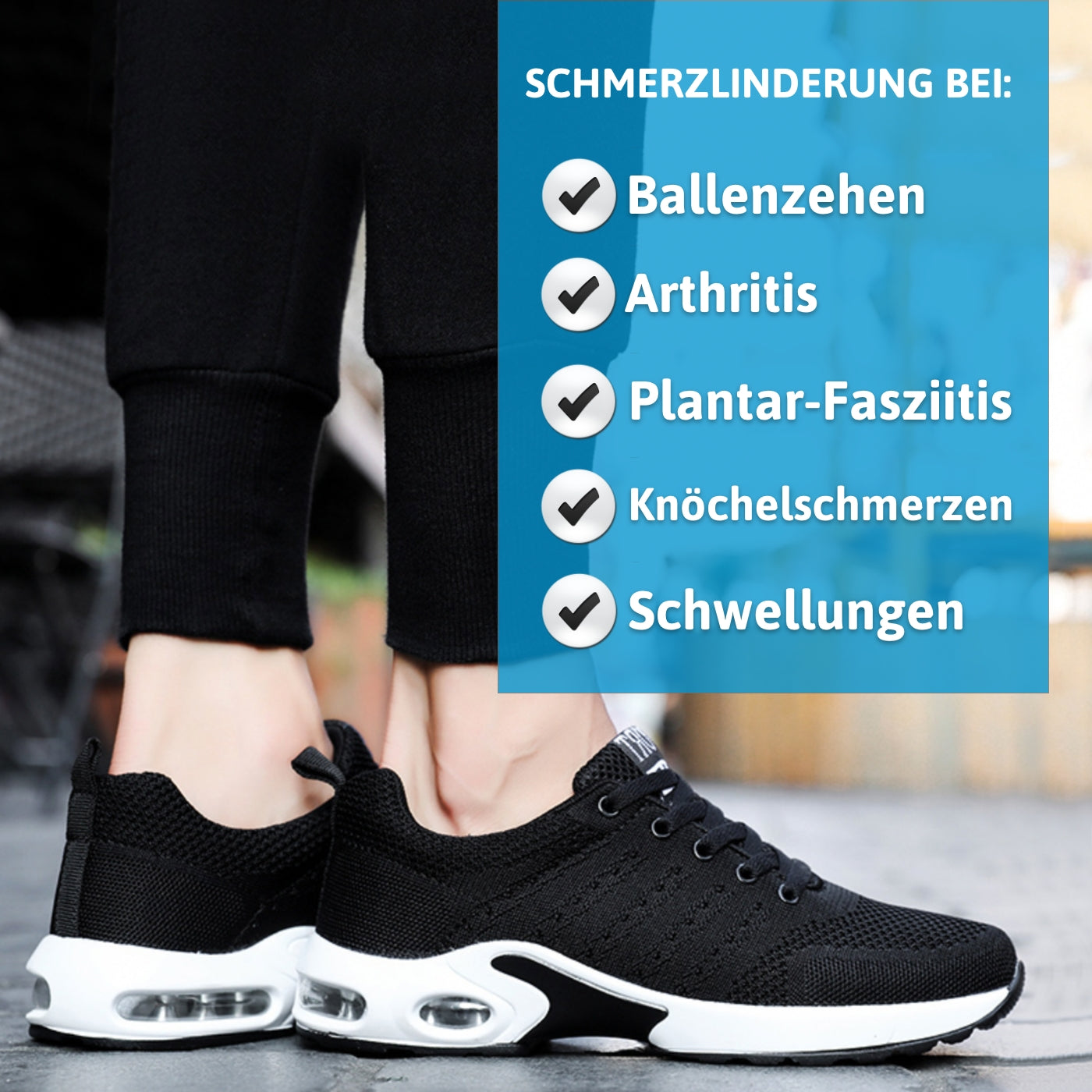 Männer Schuhe Wolke Pro - Ergonomische Schmerzbefreiende Schuhe