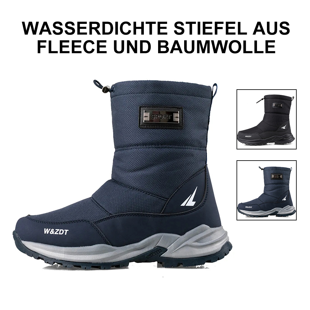 Winter Outdoor Herren Fleece verdickte kurze Röhre warme Schuhe