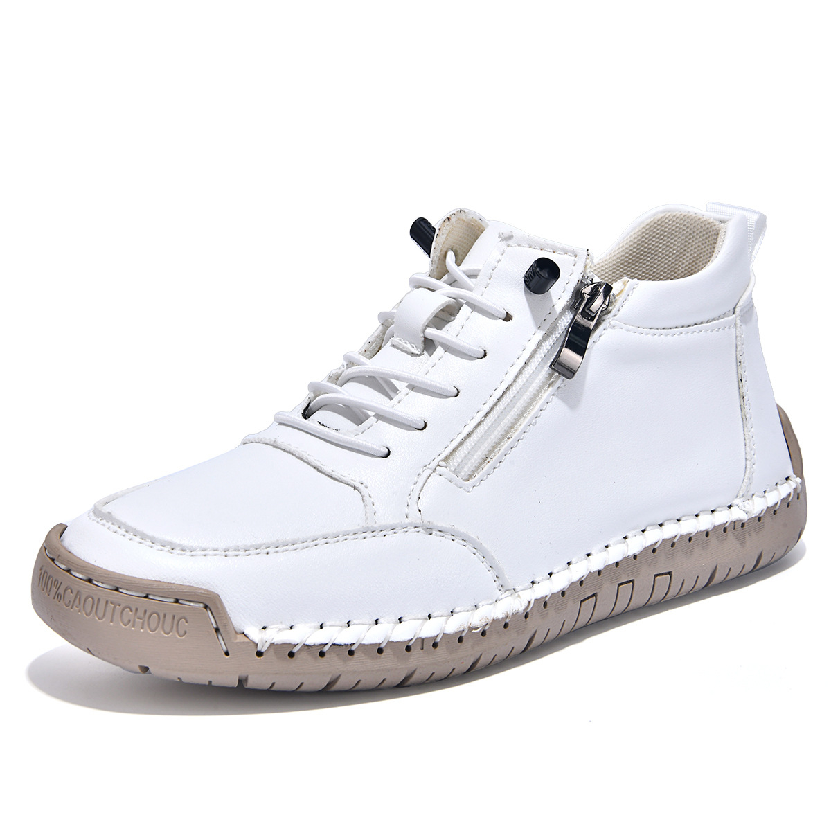 ⏰LETZTER TAG – 70 % RABATT🛒 Herren Leder-Freizeitstiefel – Bequeme Outdoor-Schuhe für Alltag und Autofahren