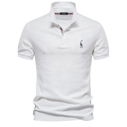 Weatsde™ Lässiges Sommer-Poloshirt mit Rehkitz-Stickerei für Her