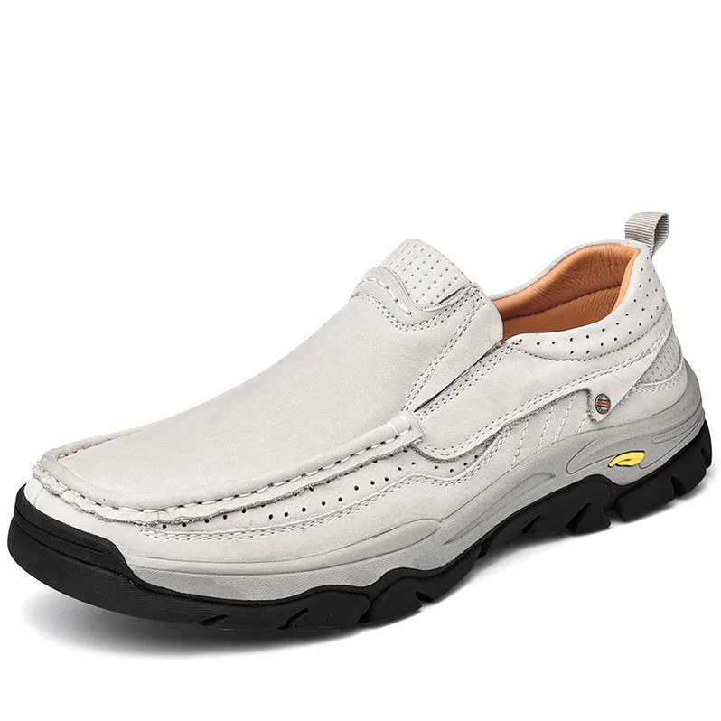 ⏰Aktion – 50 % RABATT🔥Orthopädische Wanderschuhe für Herren zum Hineinschlüpfen aus echtem Leder