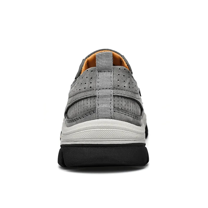 ⏰Aktion – 50 % RABATT🔥Orthopädische Wanderschuhe für Herren zum Hineinschlüpfen aus echtem Leder