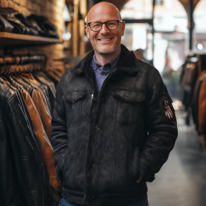 Flight Streak – Lederjacke