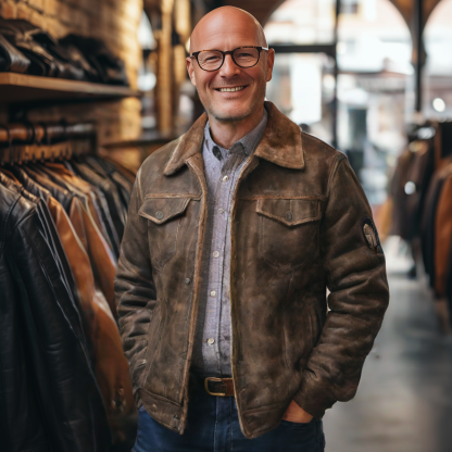 Flight Streak - Lederjacke