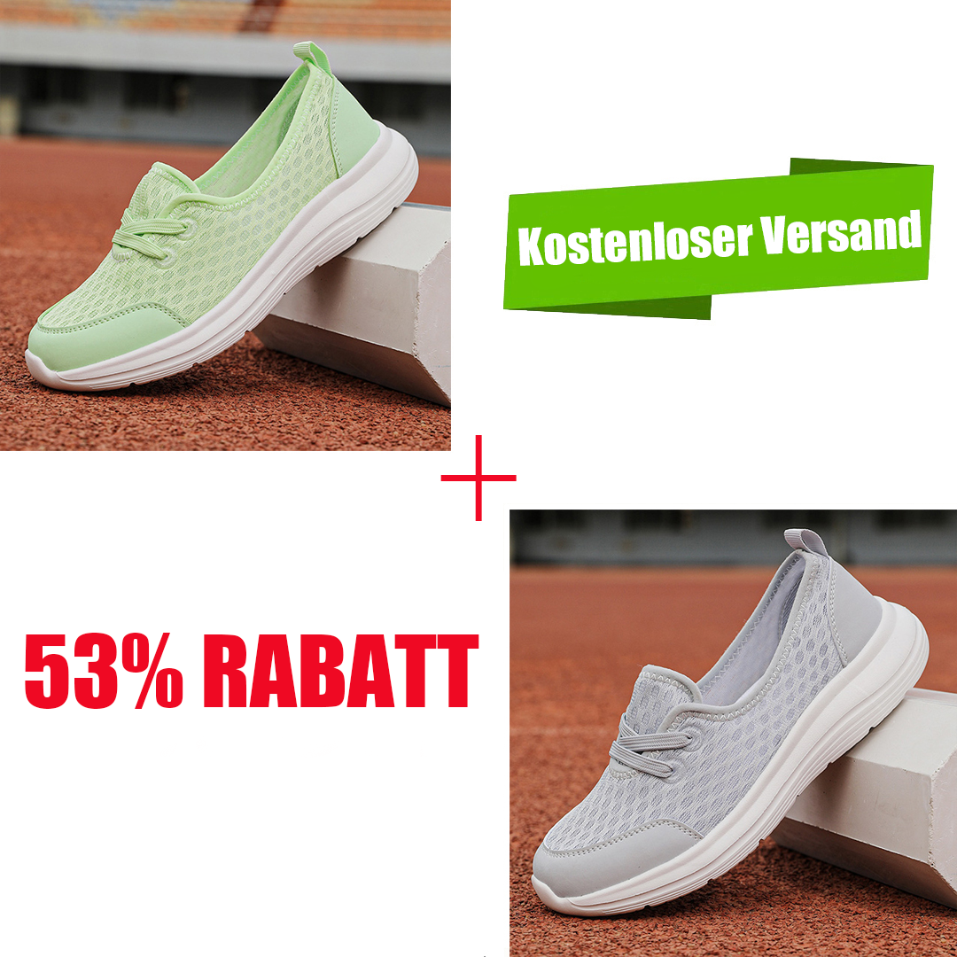 🔥LETZTER TAG 70 % RABATT - Bequeme Orthopädische Freizeitschuhe mit weicher Sohle aus Mesh für Damen