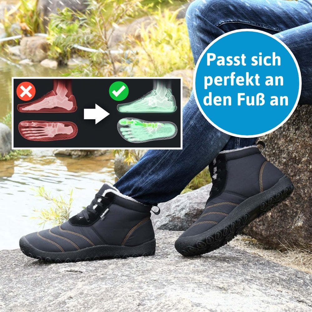 🔥Vorweihnachtlicher Ausverkauf - 70% Rabatt🎁 Winter Ergonomische Rutschfeste Universal Barfußschuhe