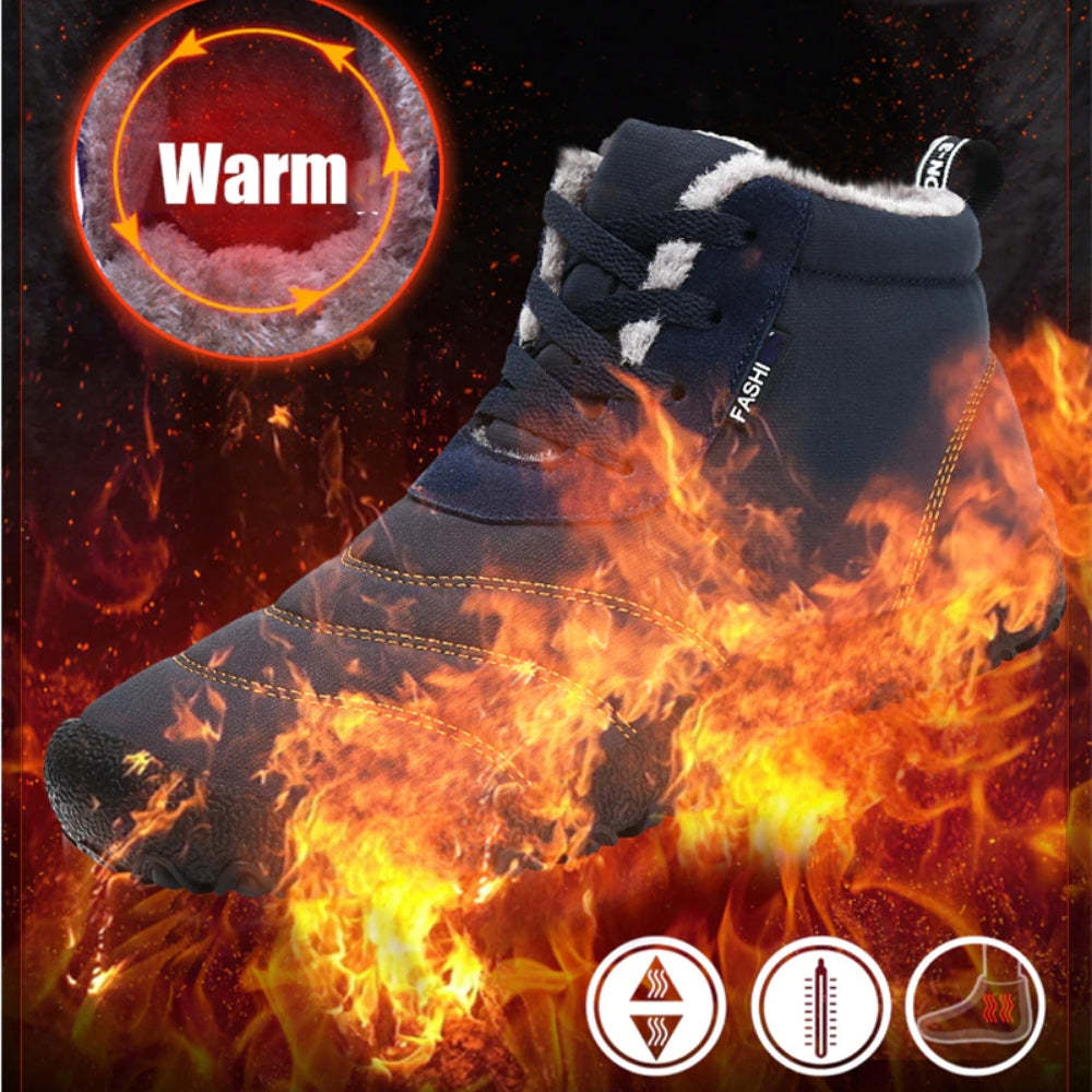 🔥Vorweihnachtlicher Ausverkauf - 70% Rabatt🎁 Winter Ergonomische Rutschfeste Universal Barfußschuhe