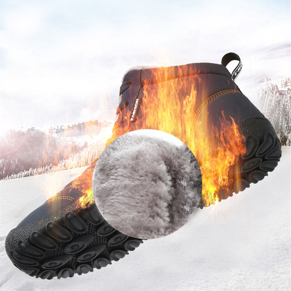 🔥Vorweihnachtlicher Ausverkauf - 70% Rabatt🎁 Winter Ergonomische Rutschfeste Universal Barfußschuhe