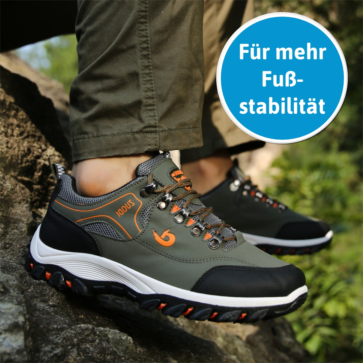 Natur - Ergonomische Schmerzbefreiende Outdoor Schuhe