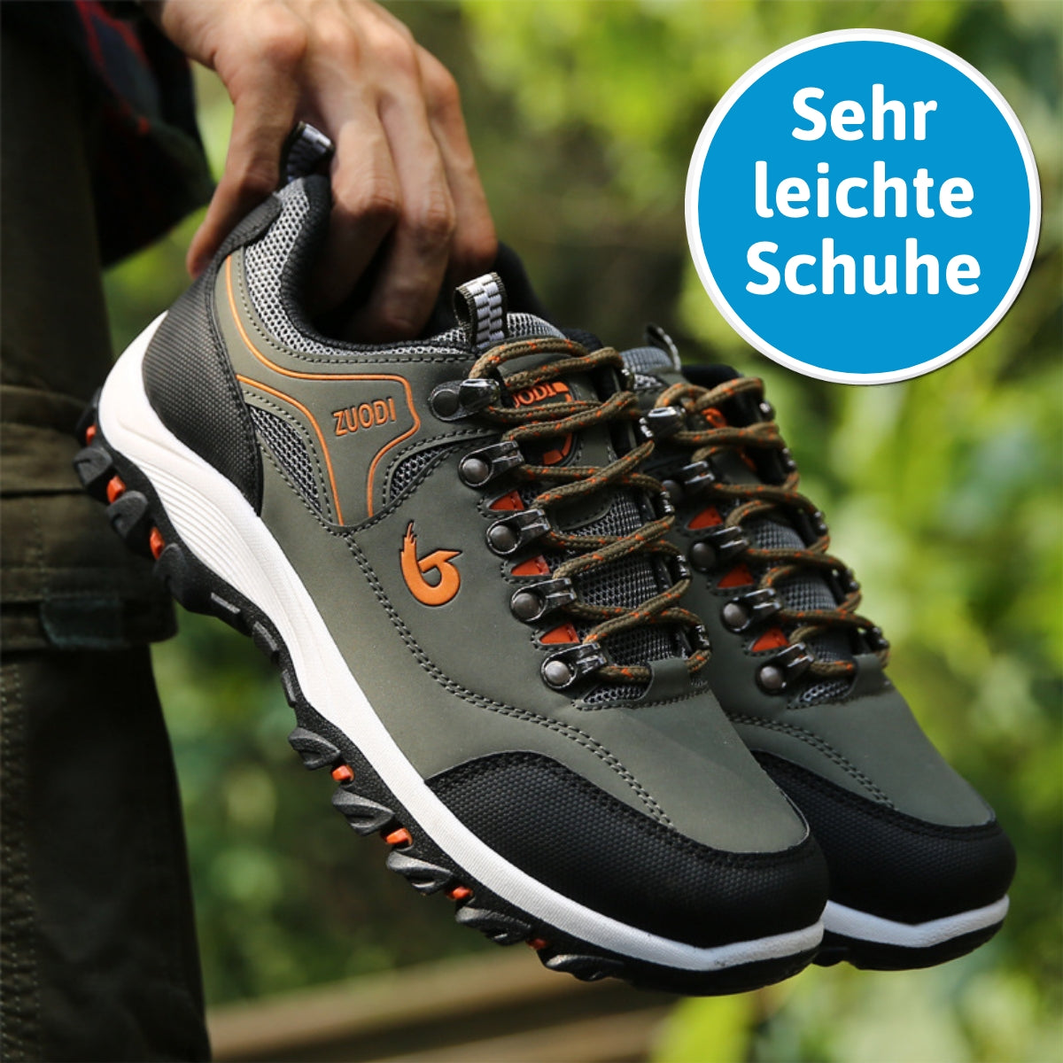 Natur - Ergonomische Schmerzbefreiende Outdoor Schuhe