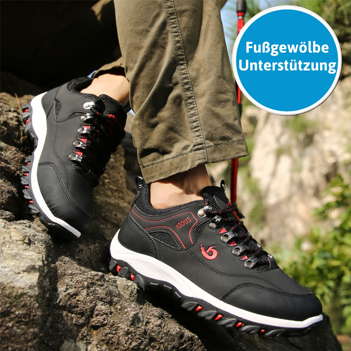 Natur - Ergonomische Schmerzbefreiende Outdoor Schuhe