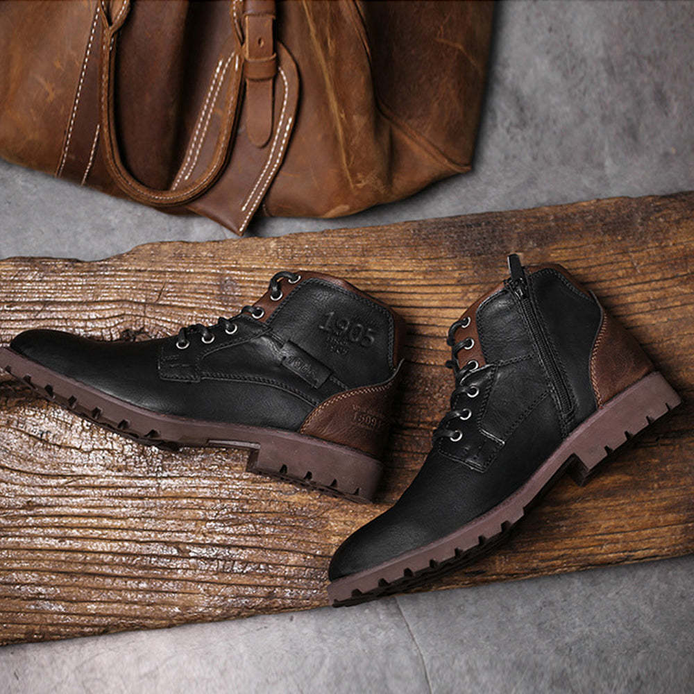 Herbst Winter Herren Retro warme Stiefel