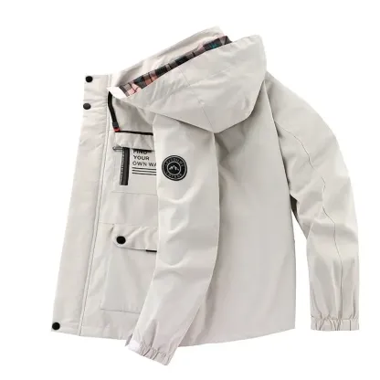 Wasserdichte Titanium-Jacke