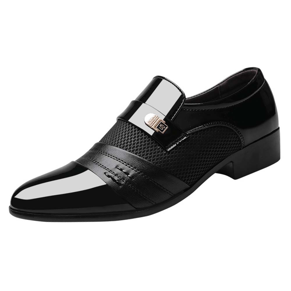 Herren-Business-Casual-Lederschuhe, Hochzeitsschuhe