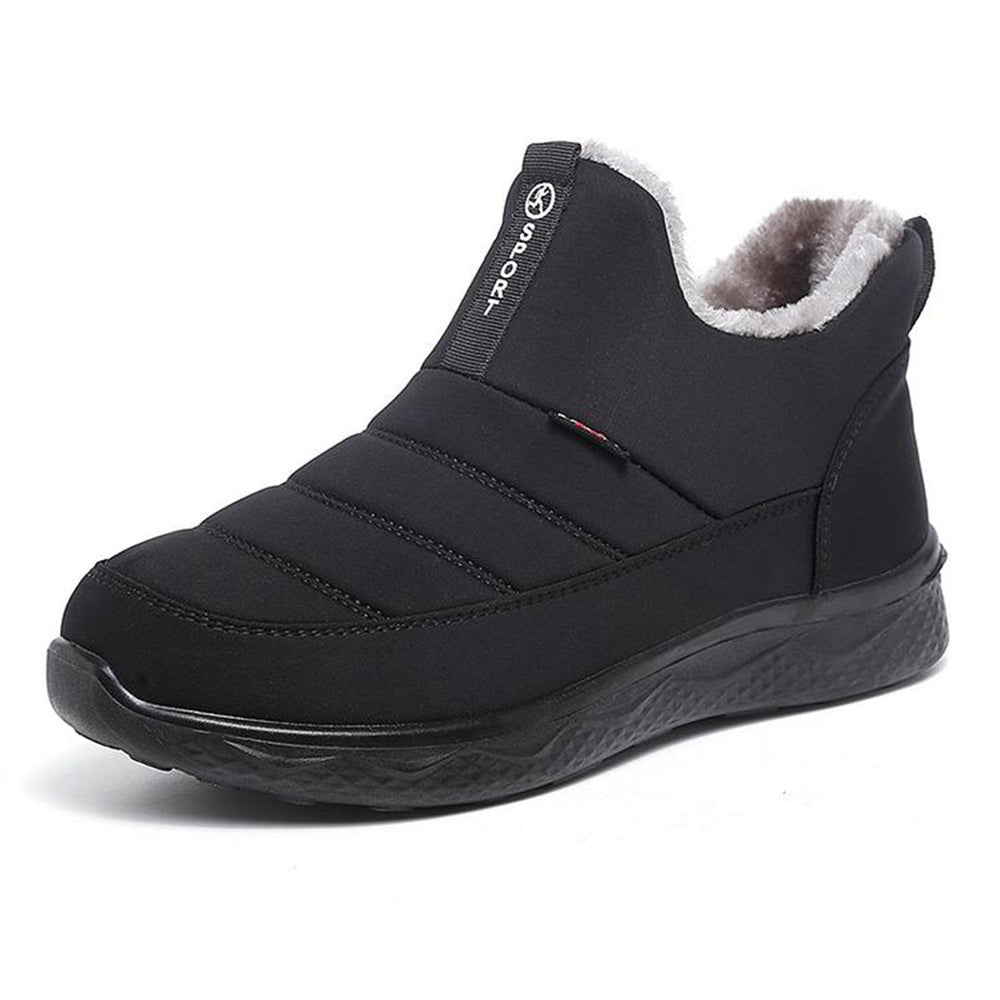 Winterstiefel aus verdicktem Samt und warmer Baumwolle