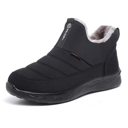 Winterstiefel aus verdicktem Samt und warmer Baumwolle