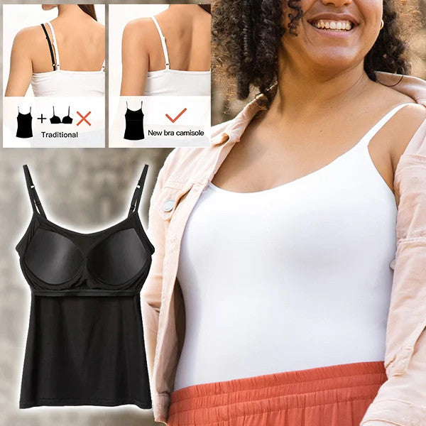 Tanktop mit lockerer Passform und integriertem BH-Camisole