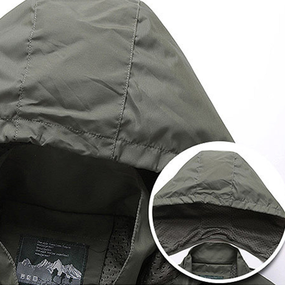  Herrenmode Outdoor-Wanderjacke