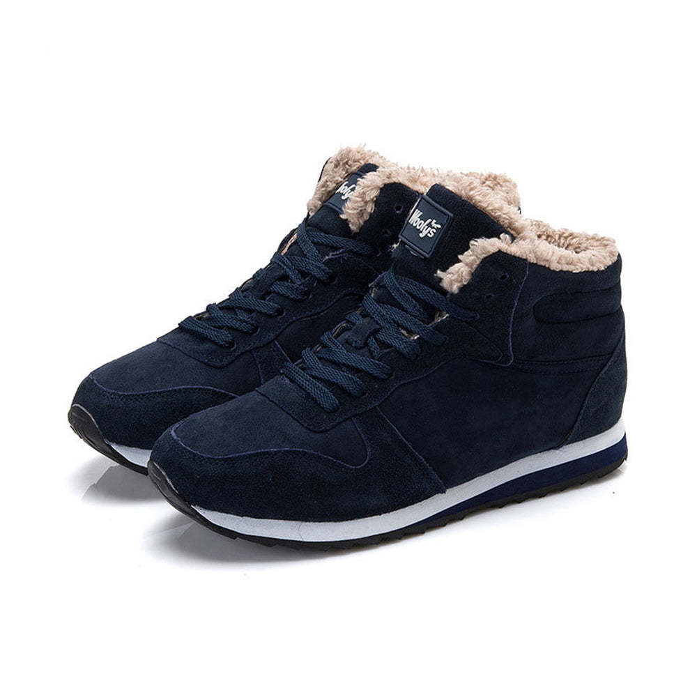 High-Top-Fleece, dicke, warme Schuhe