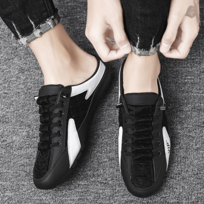 Leichte, atmungsaktive, rutschfeste, flache Semi-Trail-Freizeitschuhe für Herren