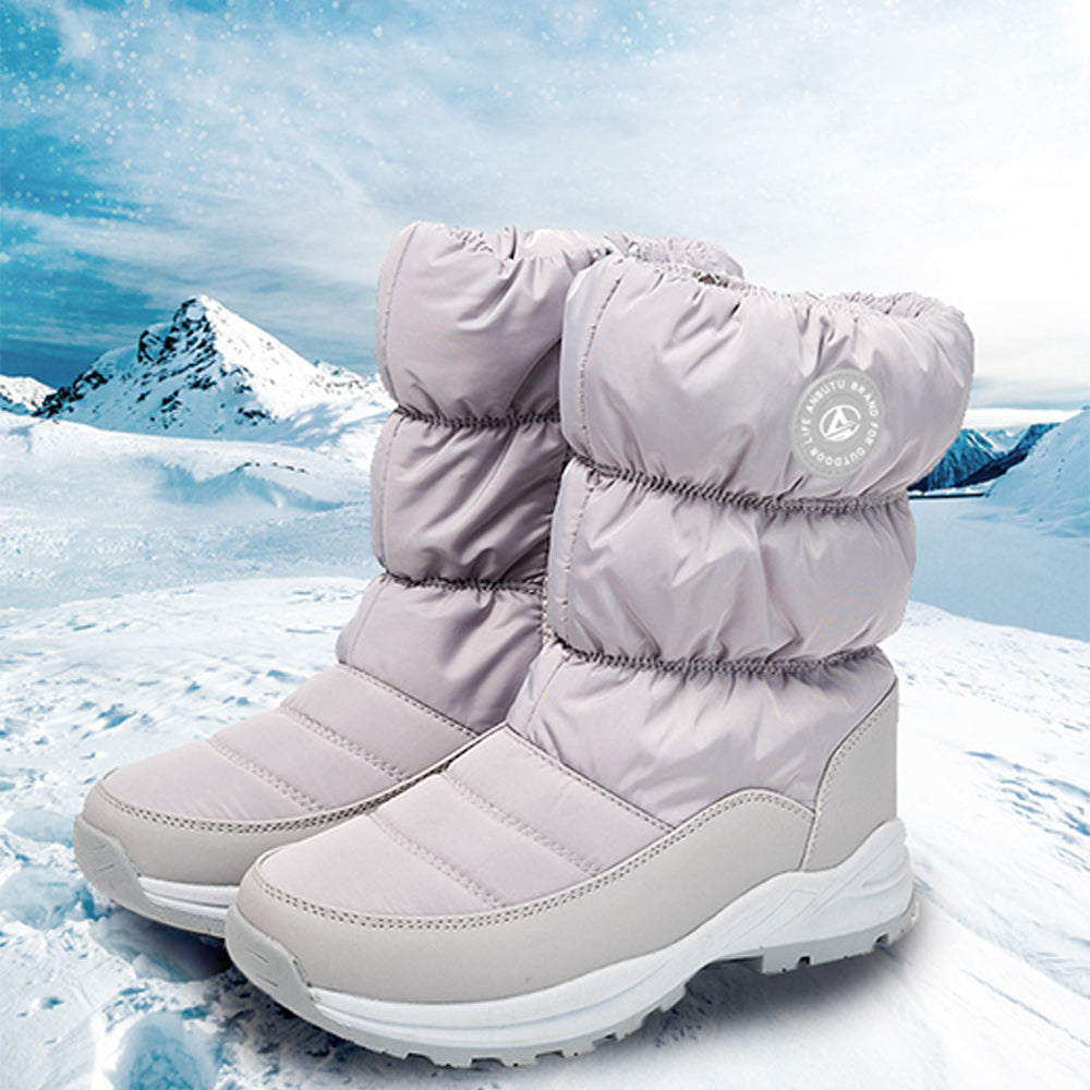 Winter Outdoor Herren und Damen Fleece wasserdichte warme Schuhe im gleichen Stil