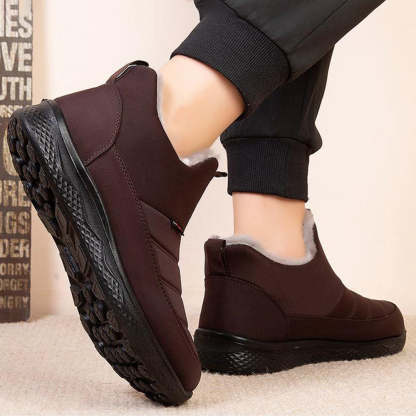 Winterstiefel aus verdicktem Samt und warmer Baumwolle
