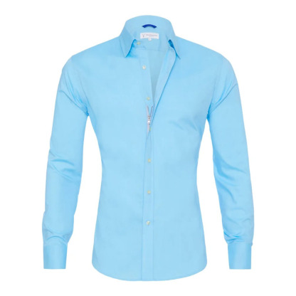 THERLING Camicia elasticizzata con cerniera da uomo nuova primavera