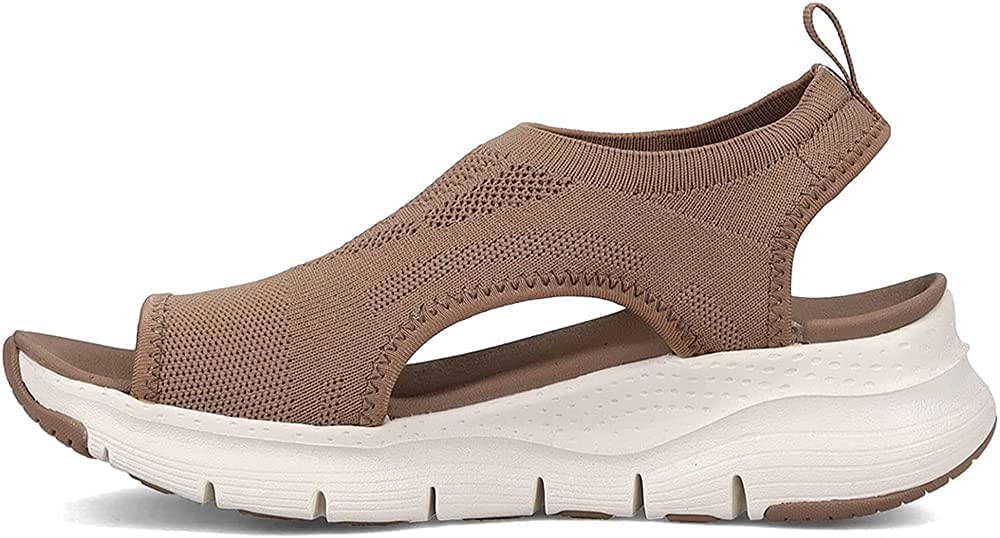  Weiche Fischmaul-Sandalen aus lässigem Sport-Mesh F07