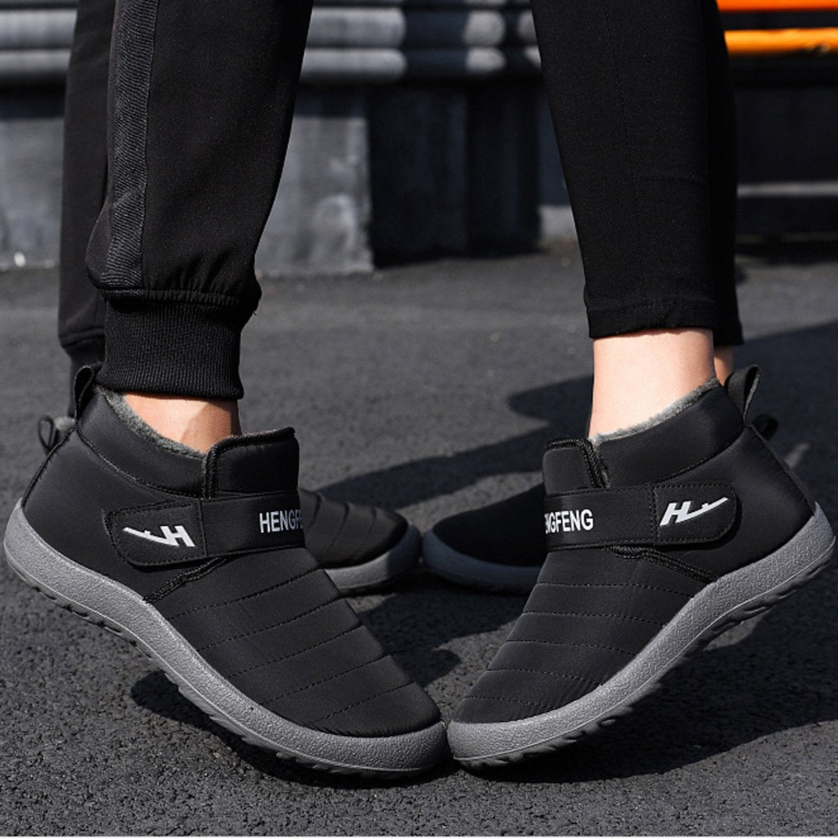 Schnee lässig warme Schuhe