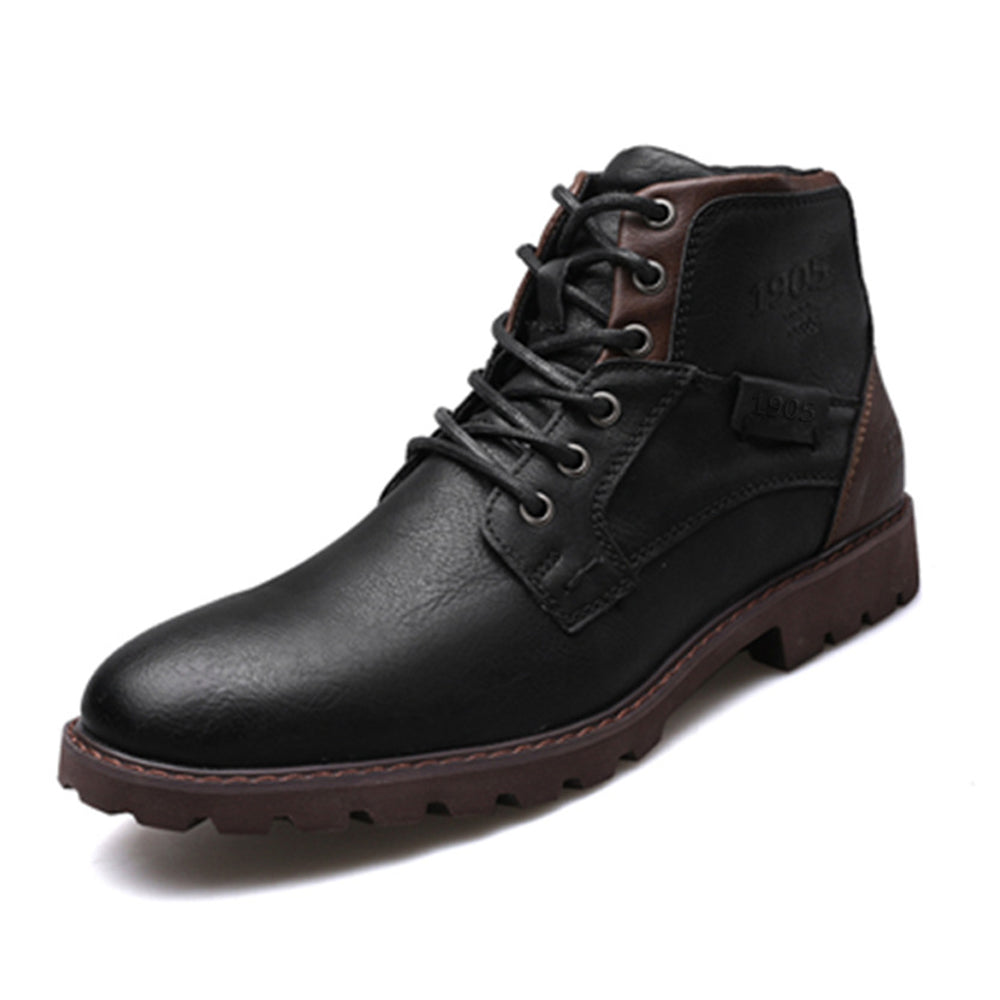 Herbst Winter Herren Retro warme Stiefel