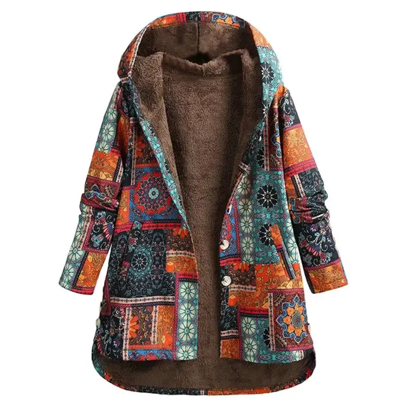Kapuzenjacke Florale