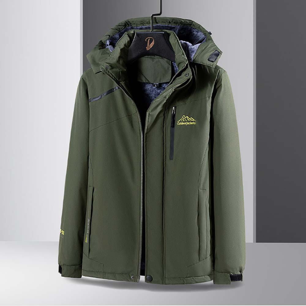  Neue winterliche Herren-Samtverdickungsjacke