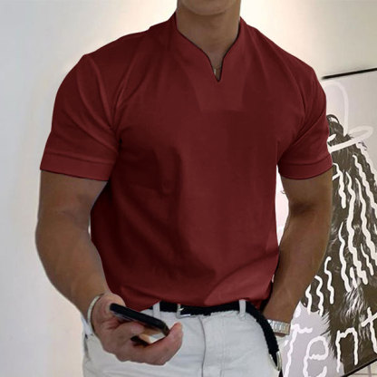 🎉April Specials-Herren Business Fitness-T-Shirt mit kurzen Ärmeln (🔥Zwei Stücke kostenloser Versand und 5% Rabatt🔥)