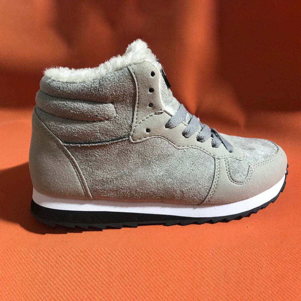 High-Top-Fleece, dicke, warme Schuhe