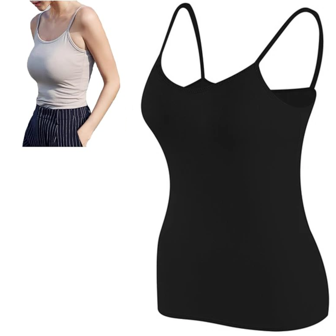 Tanktop mit lockerer Passform und integriertem BH-Camisole