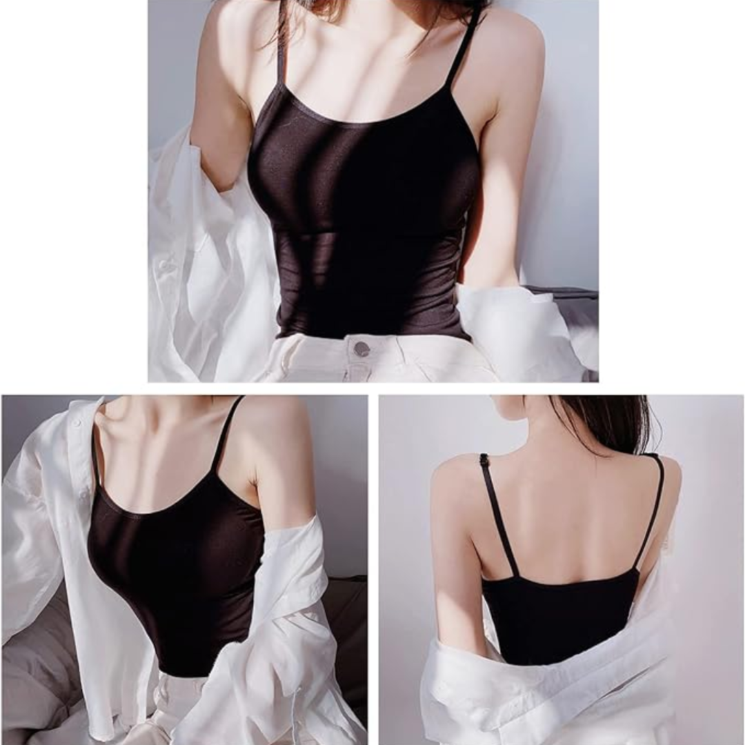 Tanktop mit lockerer Passform und integriertem BH-Camisole